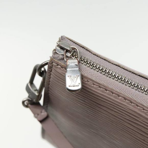 LOUIS VUITTON Epi Pochette Accessoires Accessory Pouch Lilac M52982 Auth 91729 - Picture 9 of 16